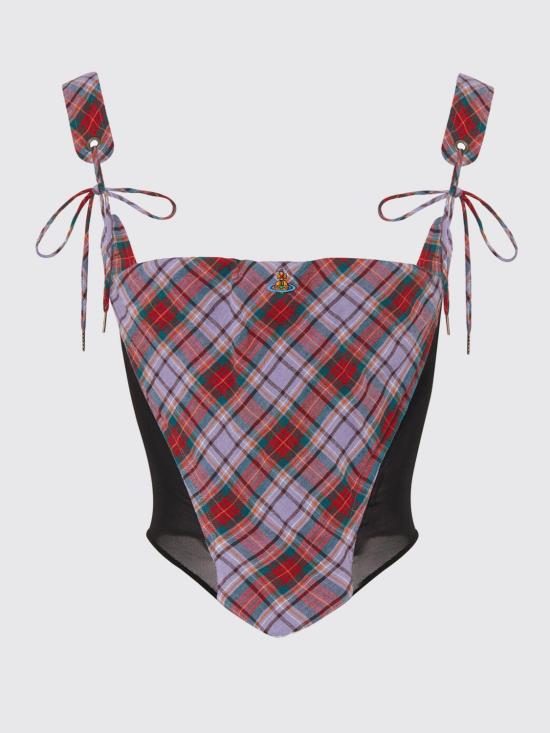 26SS 비비안웨스트우드 민소매 티셔츠 15030047W01C6 O102 Multicolor - VIVIENNE WESTWOOD