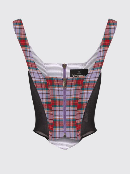 26SS 비비안웨스트우드 민소매 티셔츠 15030047W01C6 O102 Multicolor - VIVIENNE WESTWOOD