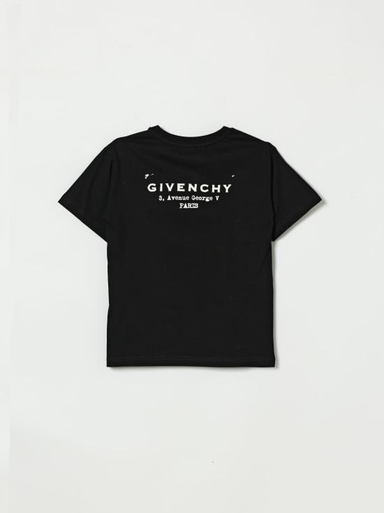 26SS [키즈] 지방시 티셔츠 H31075 09B Black - GIVENCHY