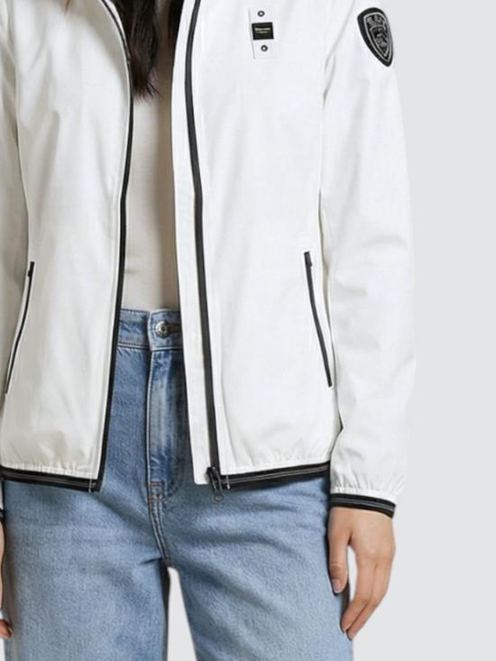 26SS 블라우어 자켓 26SBLDC11095 100 White - BLAUER