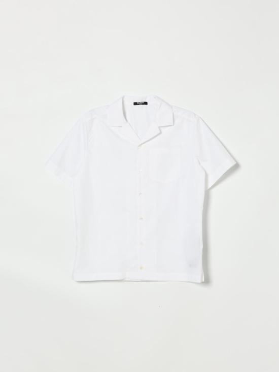 26SS [키즈] 발망 셔츠 BY5P41P0562 100 White