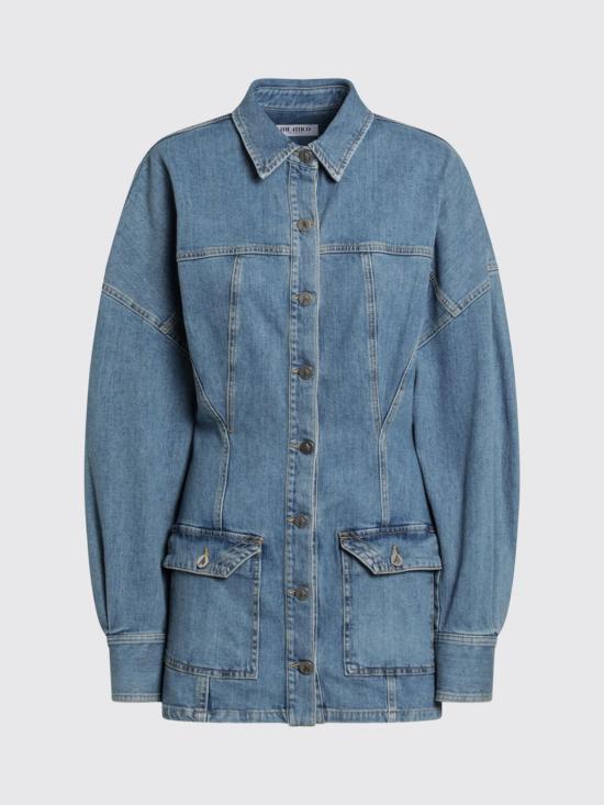 26SS 디 아티코 롱 원피스 260WCA0048DDS001AA 024 Blue - THE ATTICO