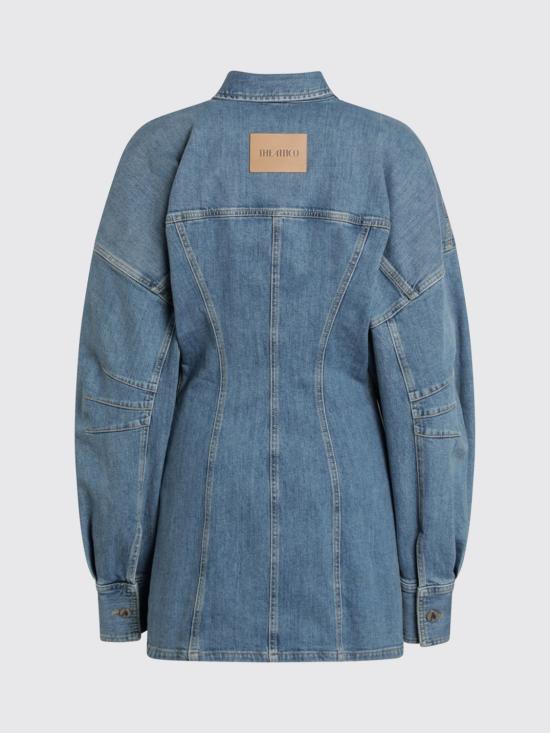 26SS 디 아티코 롱 원피스 260WCA0048DDS001AA 024 Blue - THE ATTICO