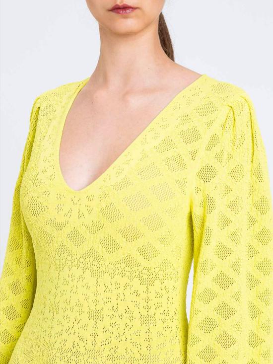 26SS 트윈셋 롱 원피스 261TP3260 13171 Lime - TWINSET