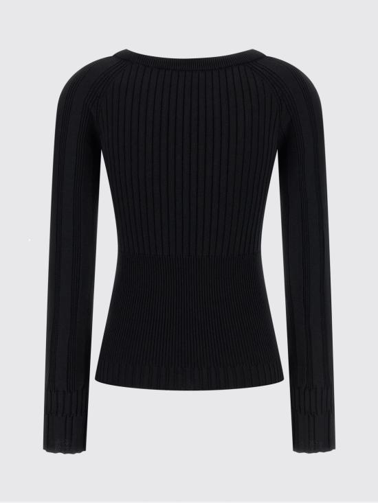 26SS 발망 스웨터 GF1ARA60KJ45 0PA Black - BALMAIN