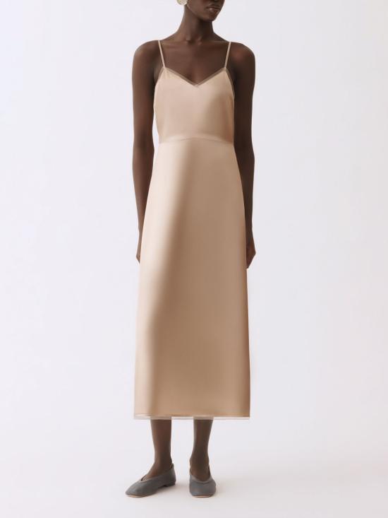 26SS 파비아나 필리피 롱 원피스 ABD266F174L909 0157 Beige - FABIANA FILIPPI