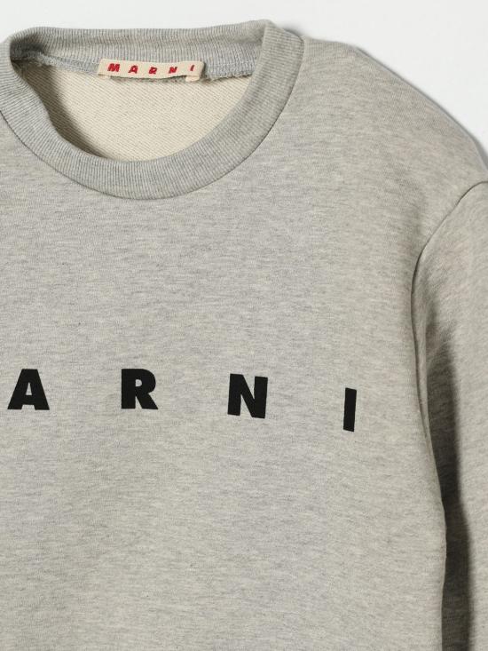 26SS [키즈] 마르니 풀오버 M01612M00V0 0M903 Grey - MARNI
