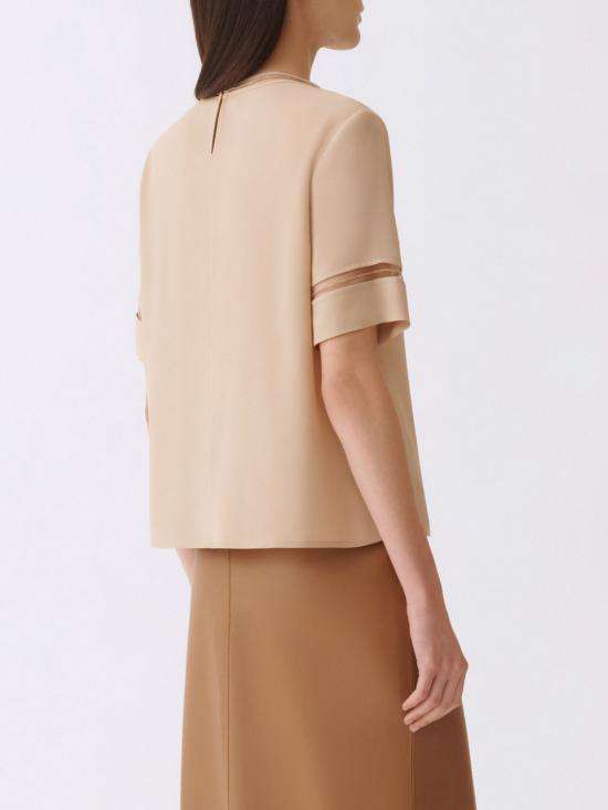 26SS 파비아나 필리피 반팔 티셔츠 TPD266F289L775 0157 Beige - FABIANA FILIPPI