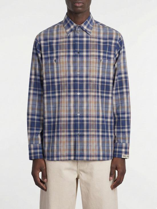 26SS 골든구스 긴팔 셔츠 GMP02639P002341 55724 Blue