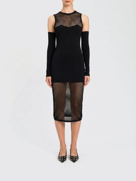 26SS 액티튜드 트윈세트 롱 원피스 261AP3030 00006 Black