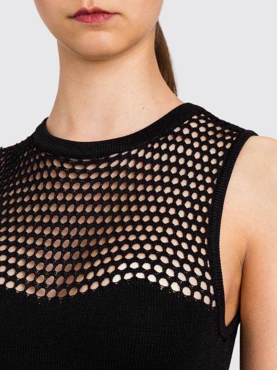 26SS 액티튜드 트윈세트 롱 원피스 261AP3030 00006 Black - ACTITUDE TWINSET