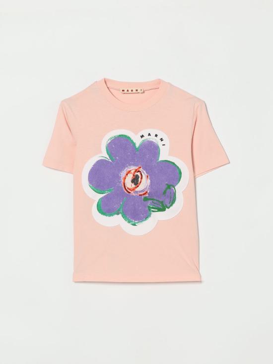 26SS [키즈] 마르니 티셔츠 M01672M00HZ 0M351 Pink