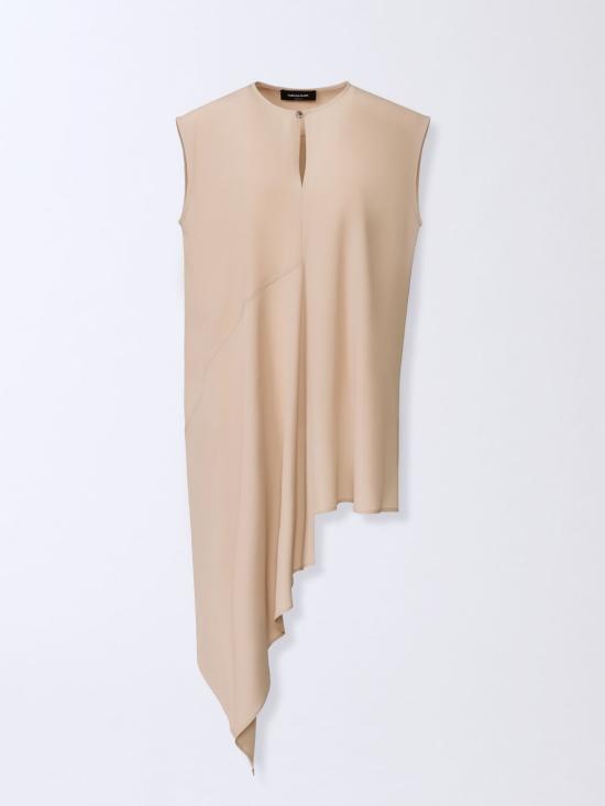 26SS 파비아나 필리피 민소매 티셔츠 TPD266F288D943 0157 Beige - FABIANA FILIPPI