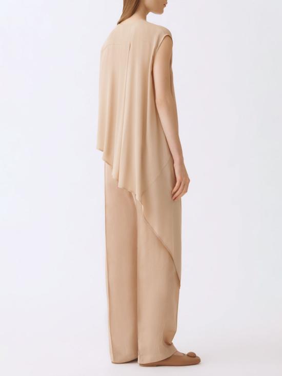 26SS 파비아나 필리피 민소매 티셔츠 TPD266F288D943 0157 Beige - FABIANA FILIPPI