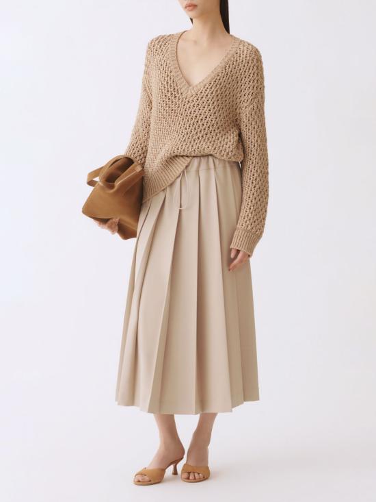 26SS 파비아나 필리피 스웨터 MAD266F113L744 0157 Beige - FABIANA FILIPPI