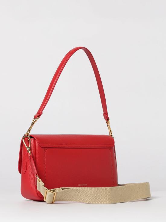 26SS 코치넬리 숄더백 E1U4K120101 R02 Red - COCCINELLE
