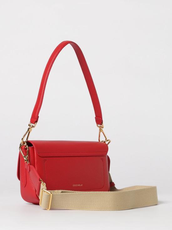 26SS 코치넬리 숄더백 E1U4K120201 R02 Red - COCCINELLE