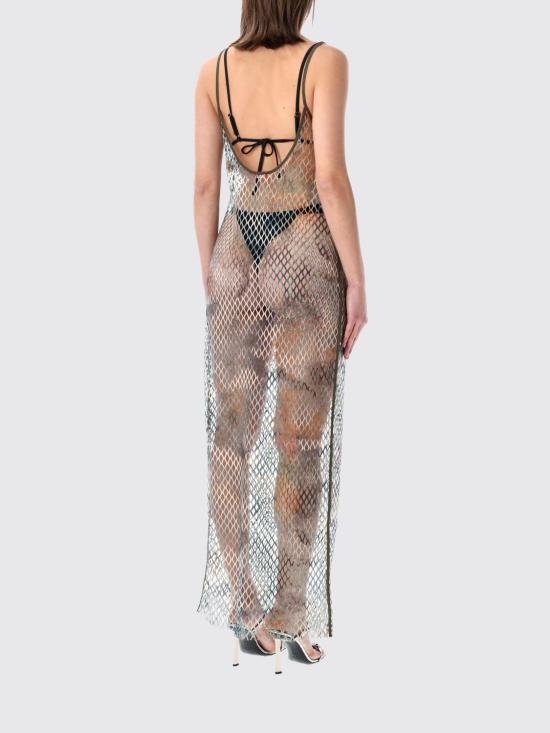 26SS 디젤 롱 원피스 A204390BKBDE7 409 Blue - DIESEL