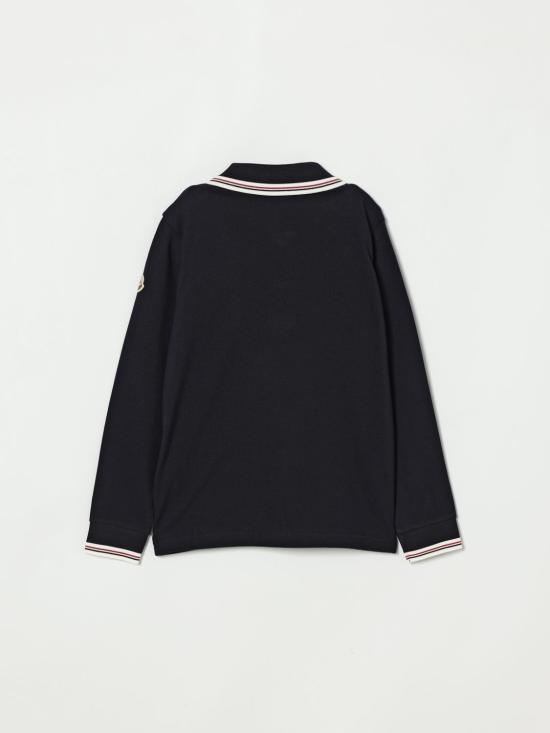 26SS [키즈] 몽클레어 폴로 셔츠 8B000018496W 778 Blue - MONCLER