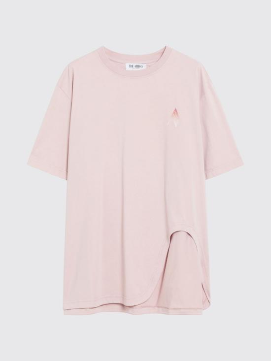 26SS 디 아티코 반팔 티셔츠 260WCT0035JJJ025PC 093 Pink - THE ATTICO