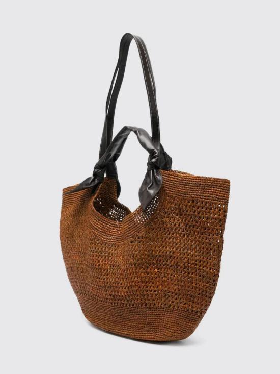 26SS 헤레우 토트백 FOLRAWBS26 TAN EBONY Brown - HEREU