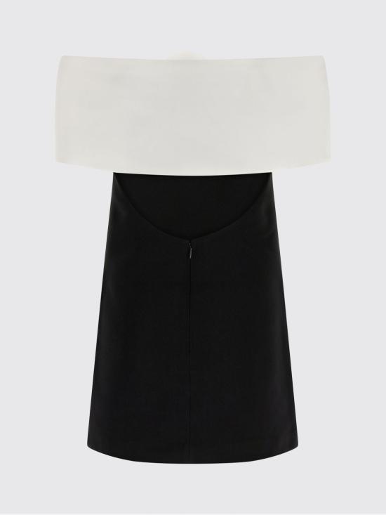 26SS 셀프 포트레이트 롱 원피스 RS26180SB BLACK White - SELF PORTRAIT