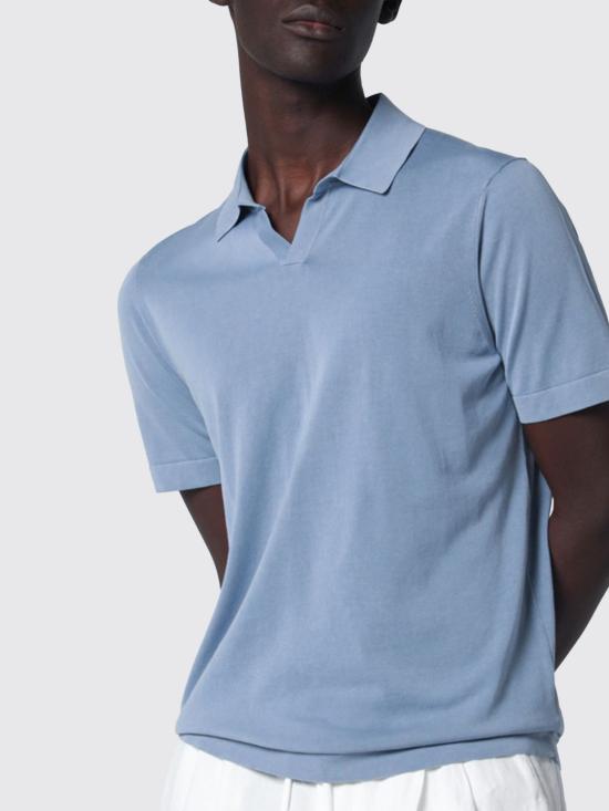 26SS 드루모어 폴로 티셔츠 D0GF146N 724 Gnawed Blue - DRUMOHR