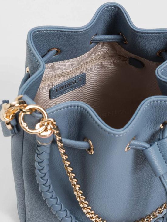 26SS 트윈셋 토트백 261TD8012 00033 Gnawed Blue - TWINSET