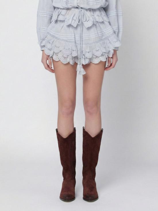 26SS 이자벨마랑에뚜왈 숏팬츠 SH0255FAD1J05E 30LU Gnawed Blue