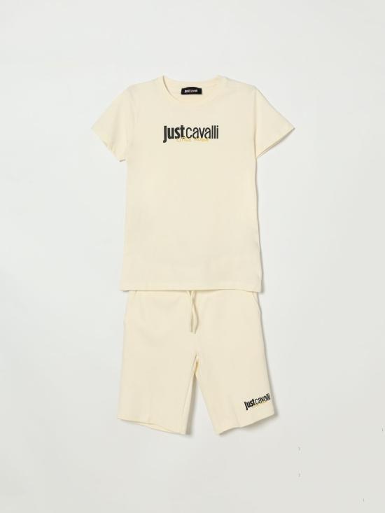 26SS [키즈] 저스트까발리 캐주얼 세트 JBP26023CJGKF PRISTINE Beige