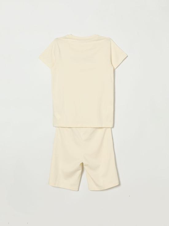 26SS [키즈] 저스트까발리 캐주얼 세트 JBP26023CJGKF PRISTINE Beige - JUST CAVALLI