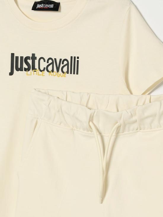 26SS [키즈] 저스트까발리 캐주얼 세트 JBP26023CJGKF PRISTINE Beige - JUST CAVALLI