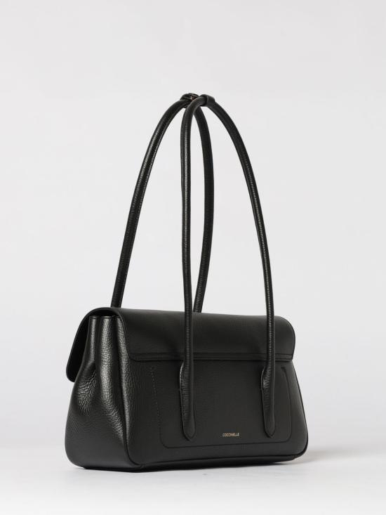 26SS 코치넬리 숄더백 E1U4K120301 001 Black - COCCINELLE