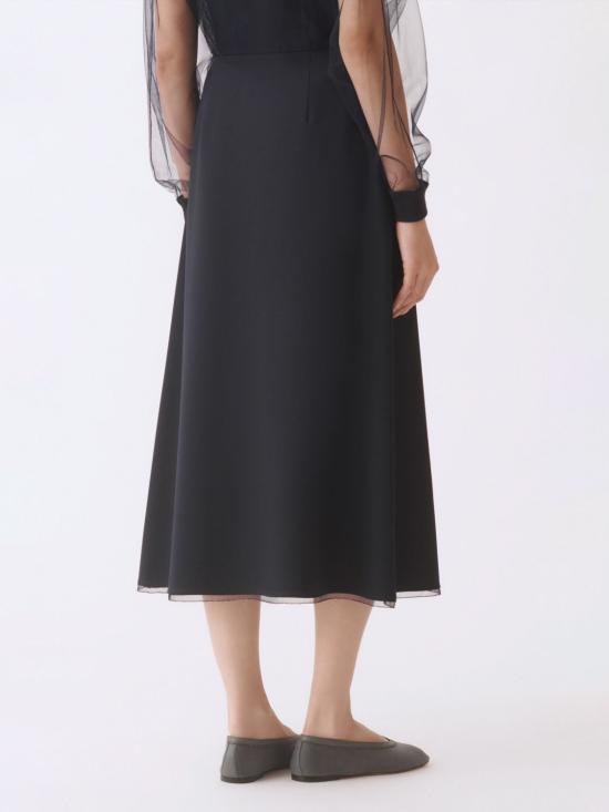 26SS 파비아나 필리피 롱 스커트 GND266F406L781 5146 Blue - FABIANA FILIPPI