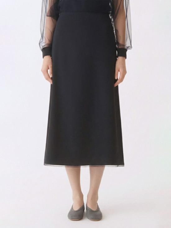 26SS 파비아나 필리피 롱 스커트 GND266F406L781 5146 Blue