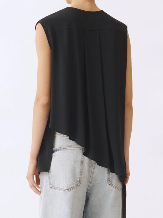 26SS 파비아나 필리피 민소매 티셔츠 TPD266F288D943 5146 Blue - FABIANA FILIPPI