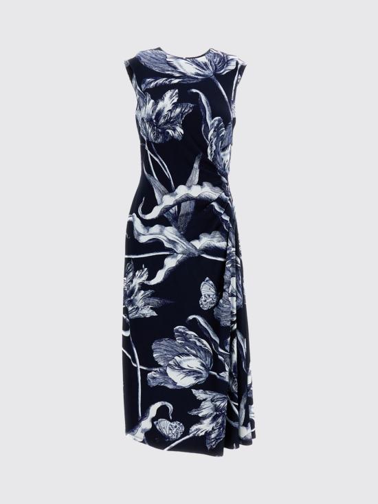 26SS 에르뎀 롱 원피스 PS26JRD920064014 BOTANICAL Blue - ERDEM