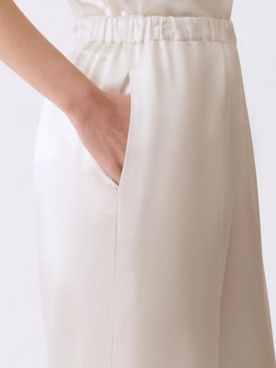 26SS 파비아나 필리피 팔라초 팬츠 PAD266F456D944 0145 Butter - FABIANA FILIPPI