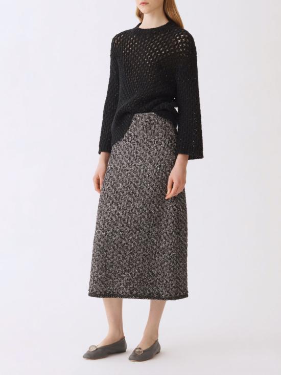 26SS 파비아나 필리피 스웨터 MAD266F034L750 5146 Black - FABIANA FILIPPI