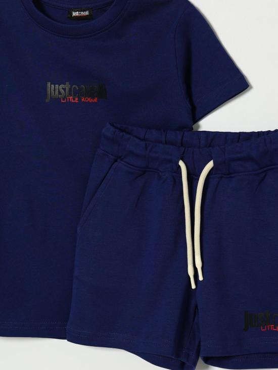 26SS [키즈] 저스트까발리 캐주얼 세트 JIP26044CJRHN Blue - JUST CAVALLI