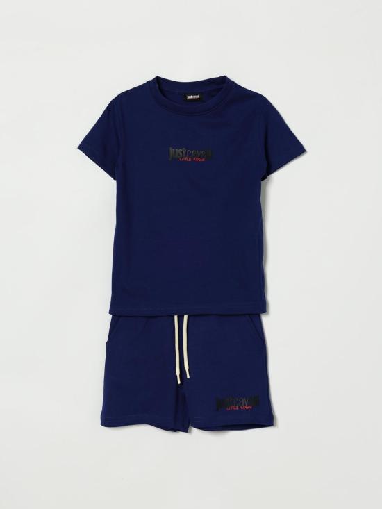 26SS [키즈] 저스트까발리 캐주얼 세트 JIP26044CJRHN Blue