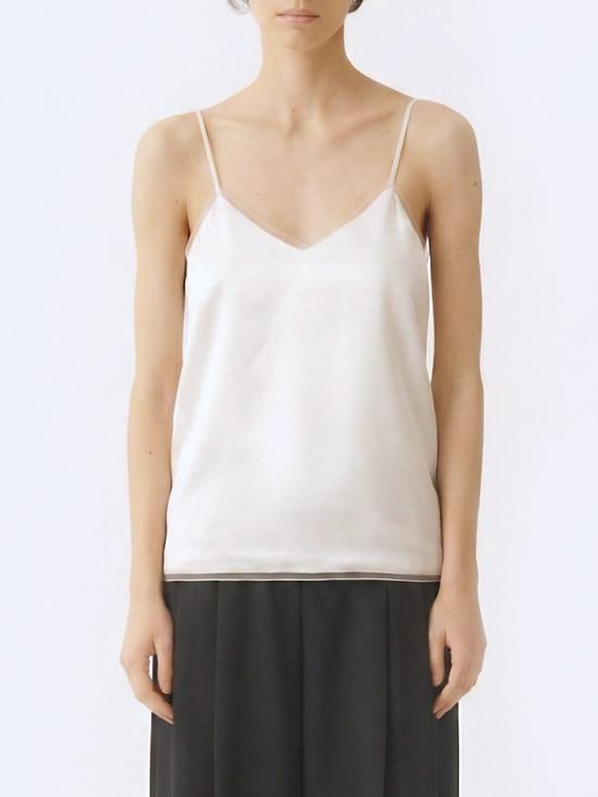 26SS 파비아나 필리피 민소매 티셔츠 TPD266F281L909 0145 Butter