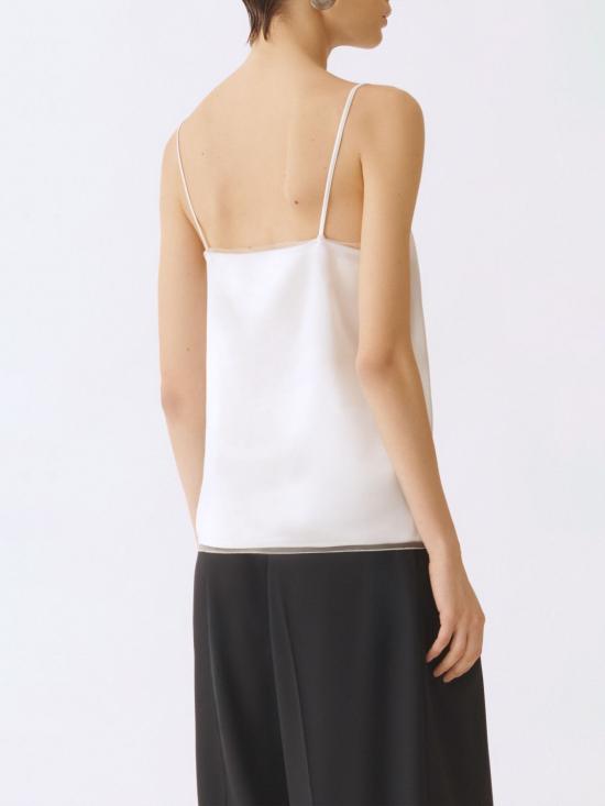 26SS 파비아나 필리피 민소매 티셔츠 TPD266F281L909 0145 Butter - FABIANA FILIPPI