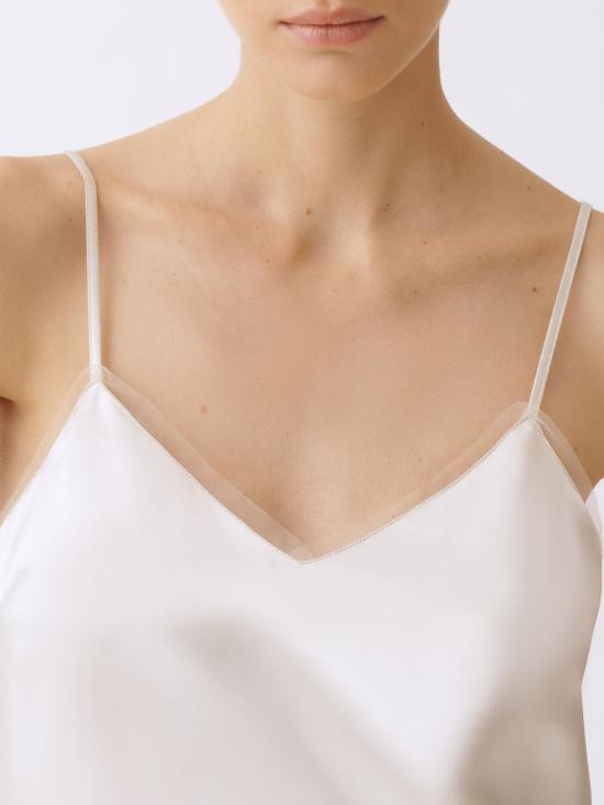 26SS 파비아나 필리피 민소매 티셔츠 TPD266F281L909 0145 Butter - FABIANA FILIPPI