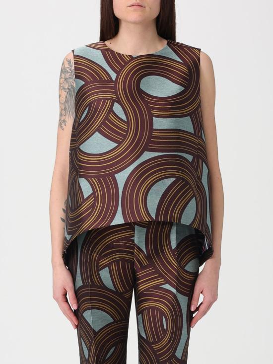 26SS 라 더블제이 민소매 티셔츠 TOP0016JCQ097MTC02 BU13 Brown