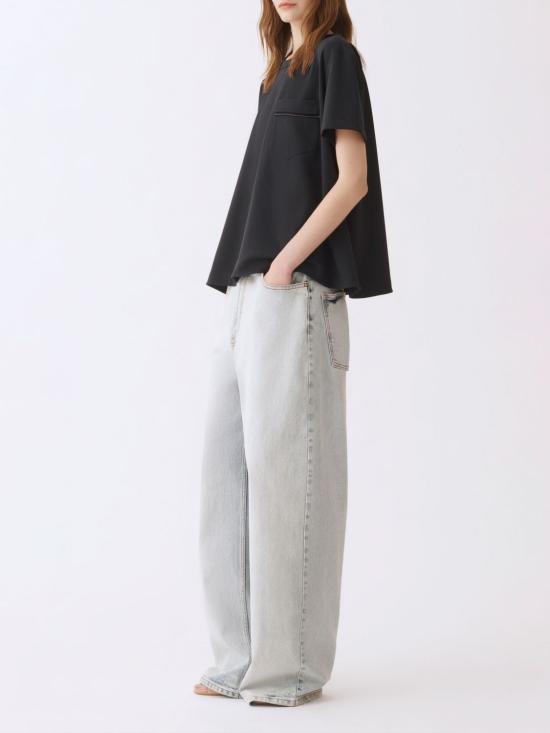 26SS 파비아나 필리피 반팔 티셔츠 JED266F155L772 5146 Blue - FABIANA FILIPPI