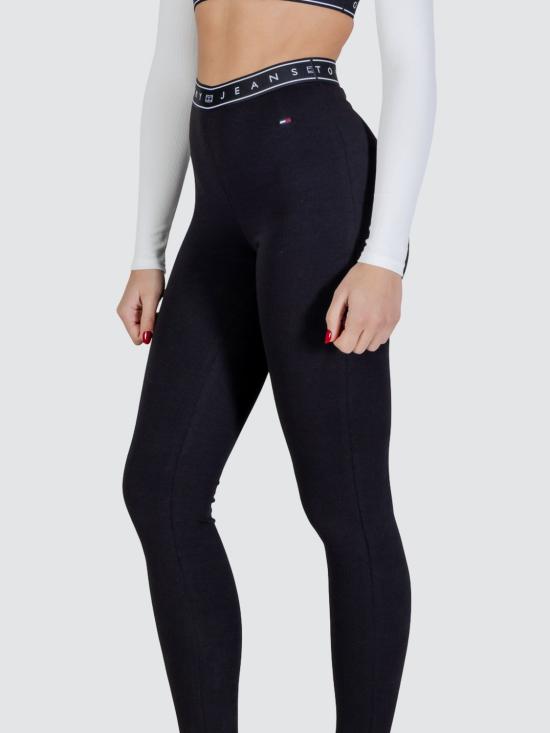 26SS 토미진 레깅스 DW0DW22554 BDS Black - TOMMY JEANS