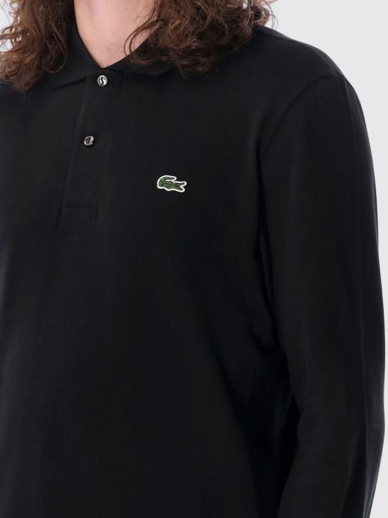26SS 라코스테 클래식 롱슬리브 폴로 셔츠 L1312 031 Black - LACOSTE