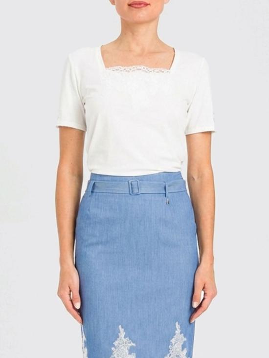 26SS 액티튜드 트윈세트 반팔 티셔츠 261AP2310 00526 White