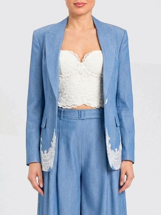 26SS 액티튜드 트윈세트 수트 자켓 261AP2300 00526 White